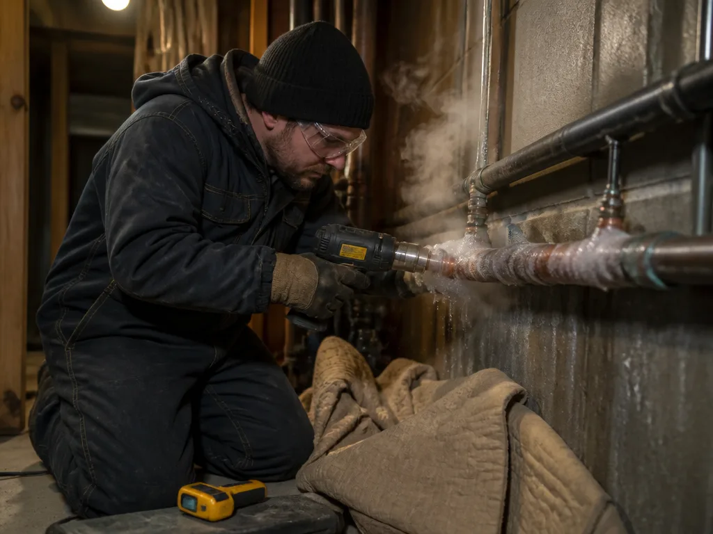 Frozen Pipe Repair
