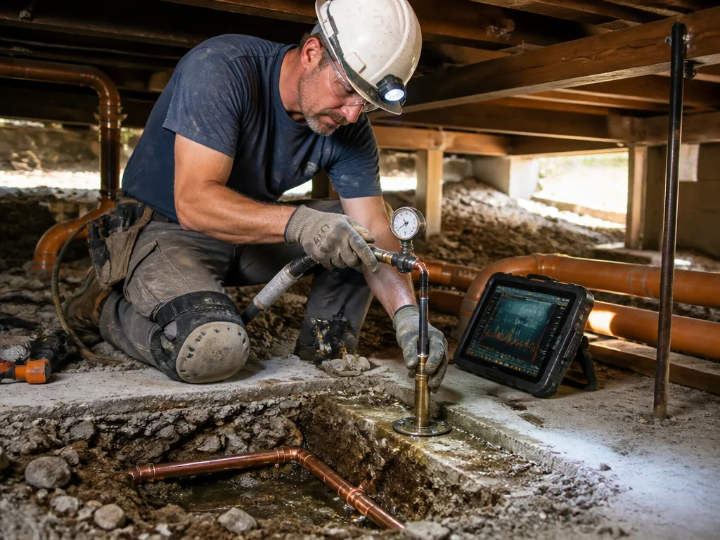 Slab Leak Repair